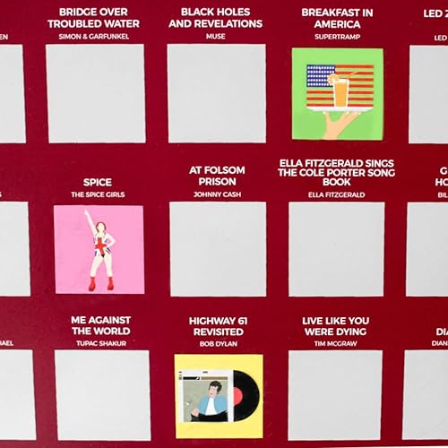 Miniatura 2 de Póster con 100 cosas que hacer antes de morir de Gift Republic, con casillas para rascar las que ya has hecho