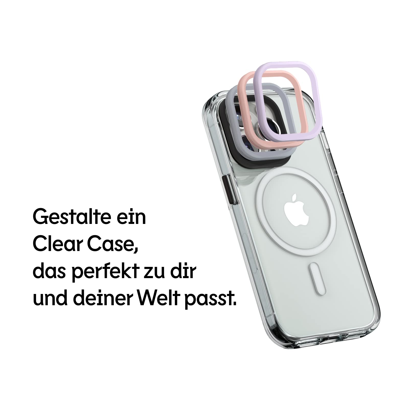 RhinoShield Clear Hülle für MagSafe für iPhone 14 Plus | Starker Magnet, Anti-Vergilbung, transparent, hohe Klarheit, stoßfest, Fallschutz nach Militärstandard