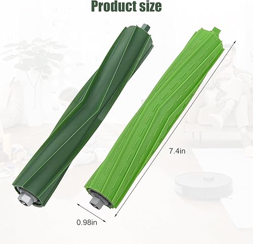 Miniatura 6 de HOQIQEWR Piezas de repuesto Cepillos de rodillo para iRobot Roomba i&&J Series E5 E6 i1 i1+ i7 i7+ i7 I7 Plus i6 i6+ i3 i3+ i4 i4+ i8 i8 j7 j7+