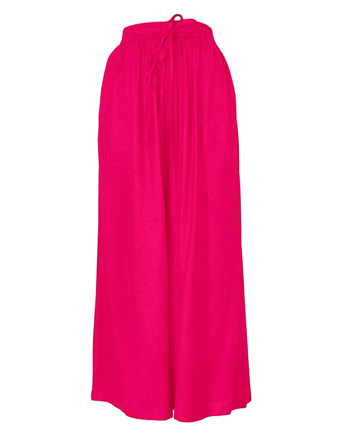 Women's Regular Fit Palazzo (Palazzo_Rani Pink_Free Size)-picture-34