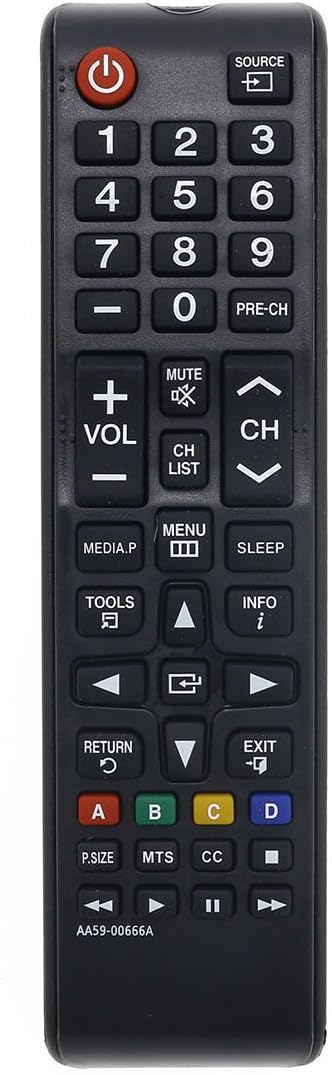 DEHA Compatible with AA59-00666A Remote Control for Samsung AA59-00666A HDTV Remote Control (AA5900666A)