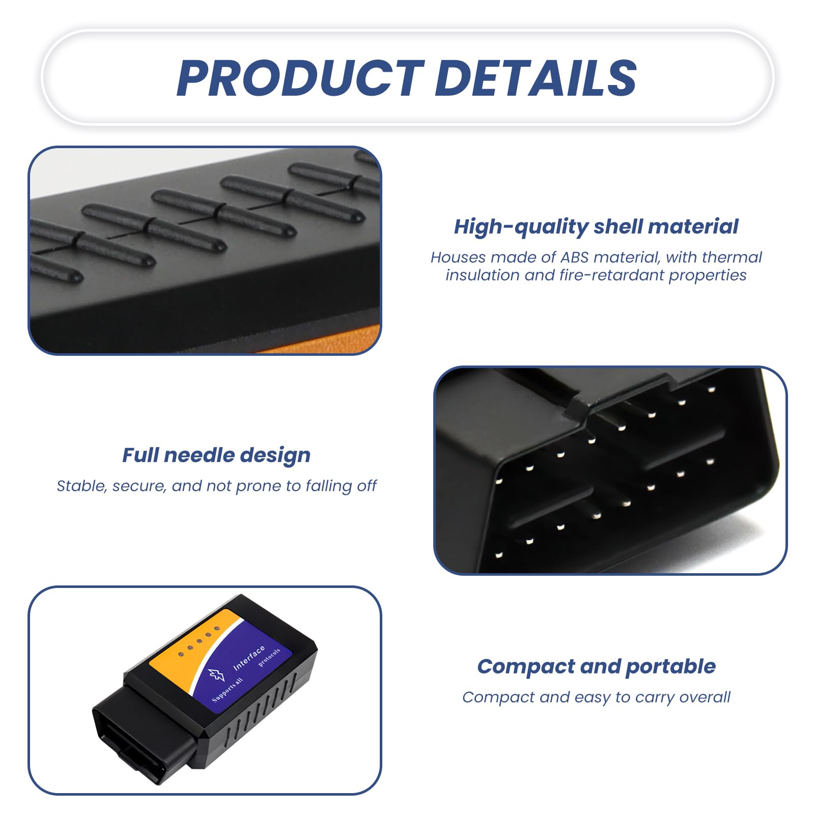 MMOBIEL OBD2 Escáner WiFi – OBD Del Coche Car Scanner Compatible