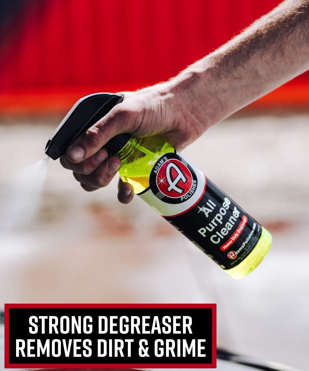 Adam's Polishes All Purpose Cleaner (16oz) - Professional Heavy Duty Industrial Cleaner & Degreaser | Cuts Heavy Grease & Tar | Car Detailing, Tire Cleaner, Engine Cleaner, Wheel Cleaner - Image 3