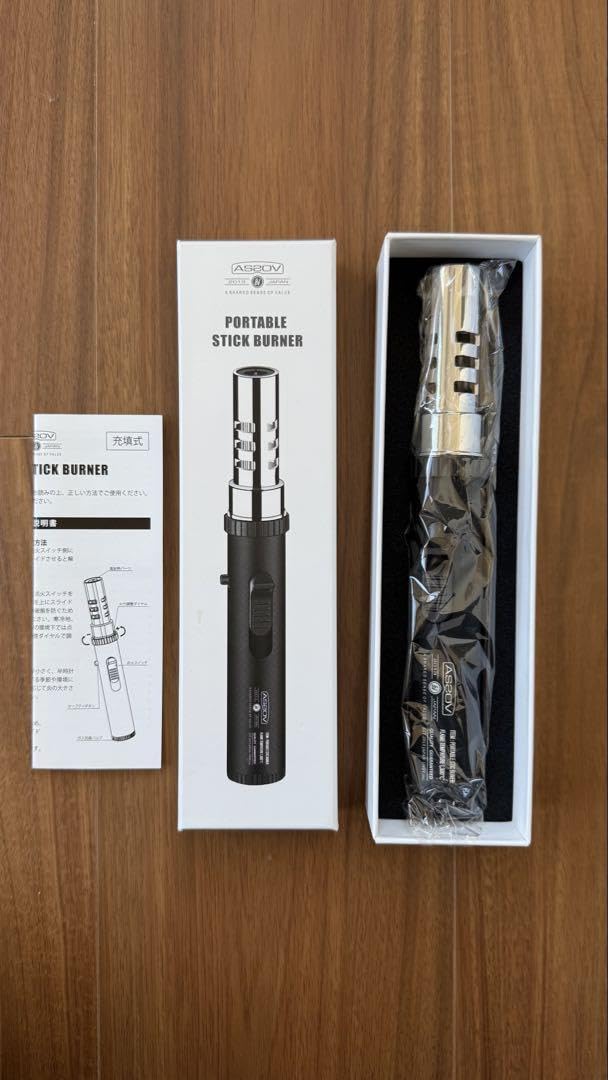 AS2OV - 【新品】アッソブ　AS2OV ポータブルスティックバーナー　ブラック PORTABLE STICK BURNERポータブルスティックバーナー – AS2OV