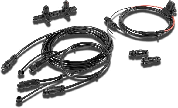 124-69 NMEA Network Starter Kit NMEA 2000 Replacement Part for Lowrance N2K- EXP-RD-2 Network Starter Kit Waterproof Plugandplay Boat Accessories 7pcs