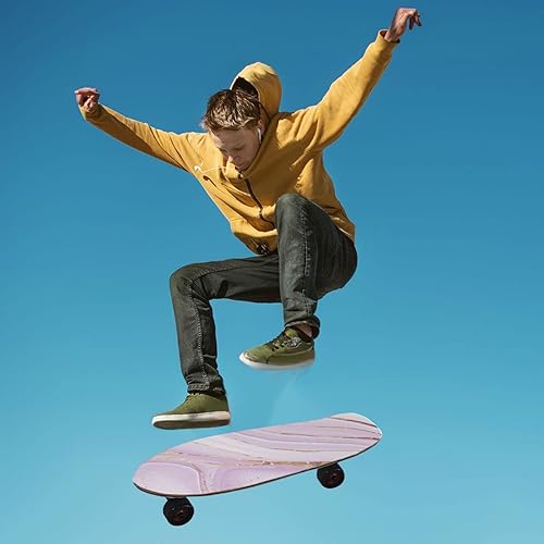 Vista 170 de Abstracto Negro Gris Geométrico Skateboard Grip Tape 33x9inch Papel de lija Longboard Scooter Griptape Diseño antideslizante y anti-desgarro