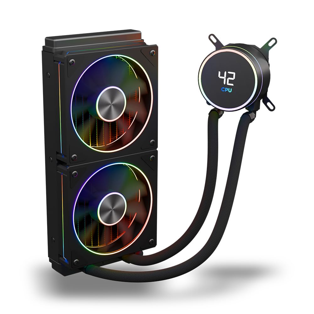Zolyd Water Cooler CPU Hyperflow ARGB 240 mm Nero
