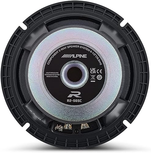 Miniatura 4 de Alpine R2-S65C 6.5" Serie R Juego de altavoces de componentes de alta resolución de 2 vías, par