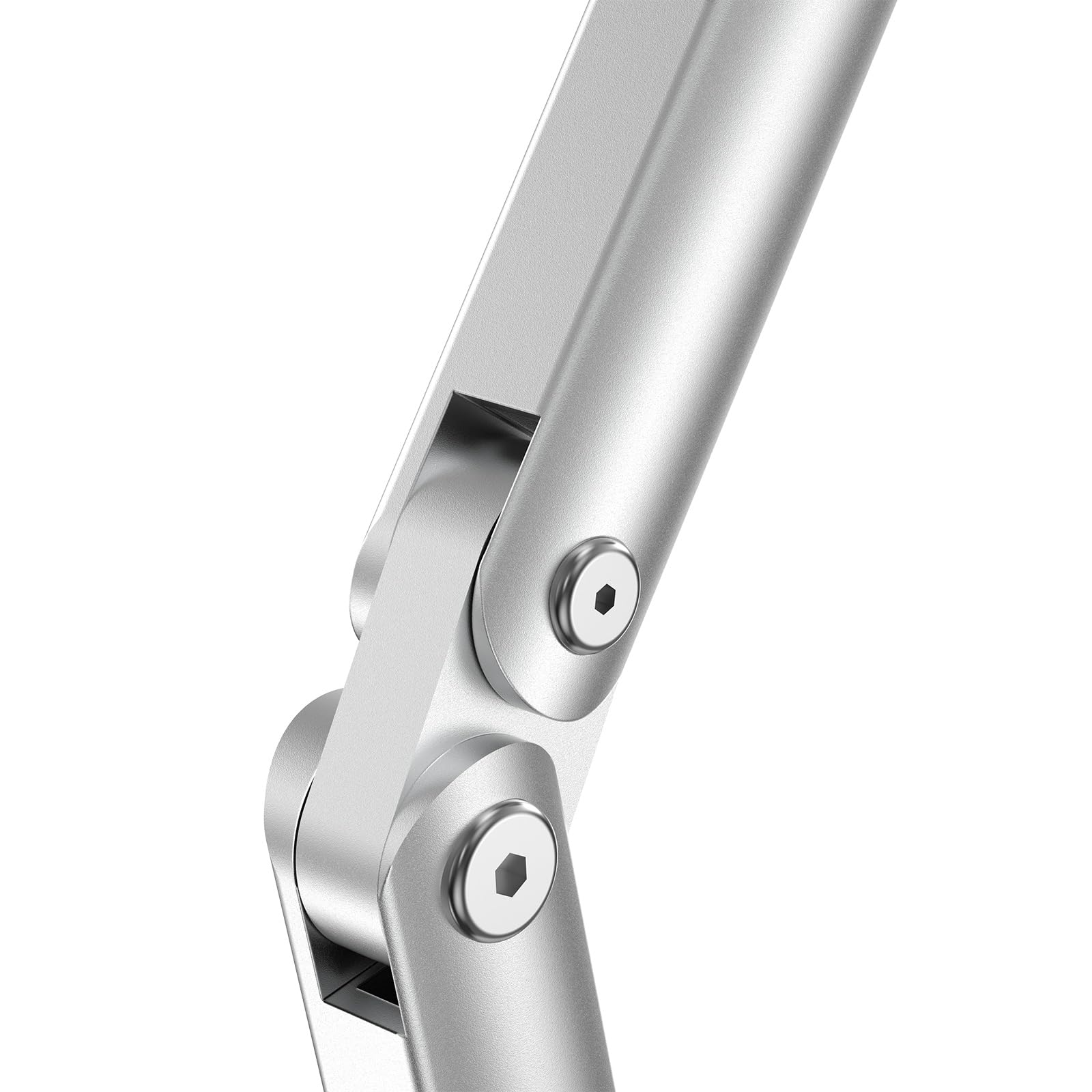 Supporto girevole per telefono/tablet in lega di alluminio con base antiscivolo spessa, supporto da scrivania, supporto per tablet