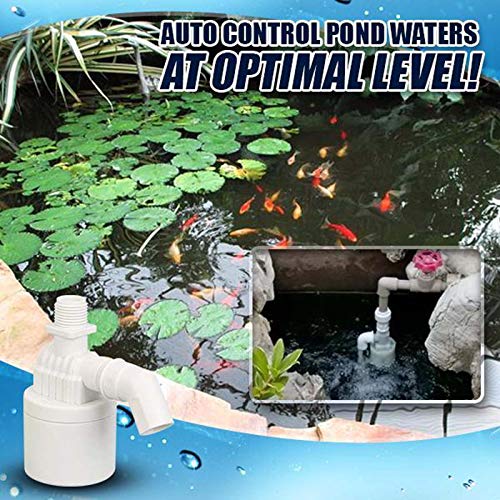 SAINGACE Auto Leveler Water Valve - Pool Water Leveler, Automatically Adjusts Pool Water Level, Water Float Valve Maintain Water Level for Pond, Aquariums, Water Tanks and Swimming Pools (1.2\'\'/1pc) - Thumbnail 3