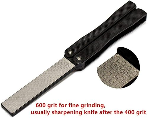 Miniatura 3 de Afilador portátil de doble cara de piedra de afilar de piedra de afilar de diamante