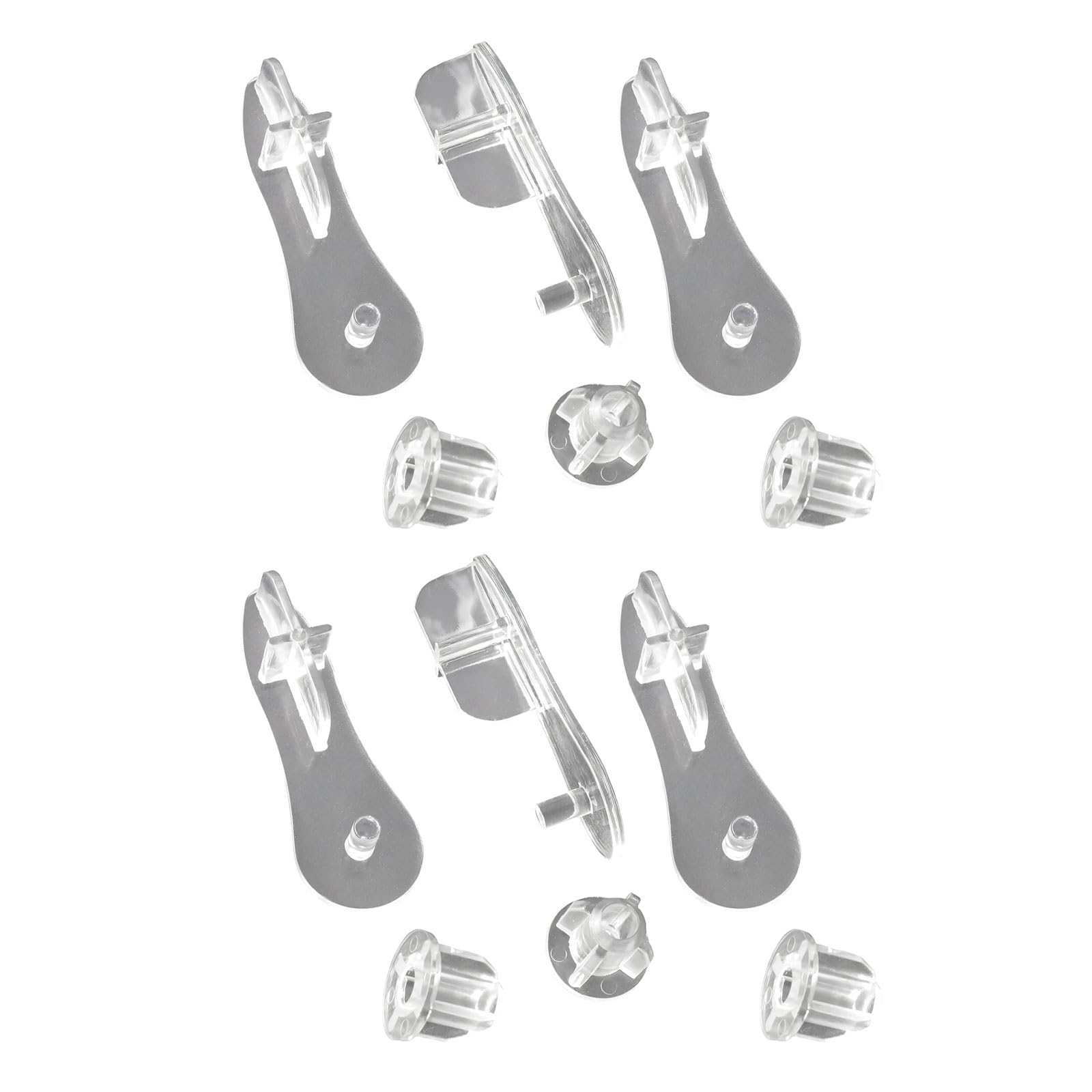 Rails End Plugs for Blinds Compatibility with Multiple Brands and Window Blind Bottom Rails Cover Window Covering Bottom Track Stopper