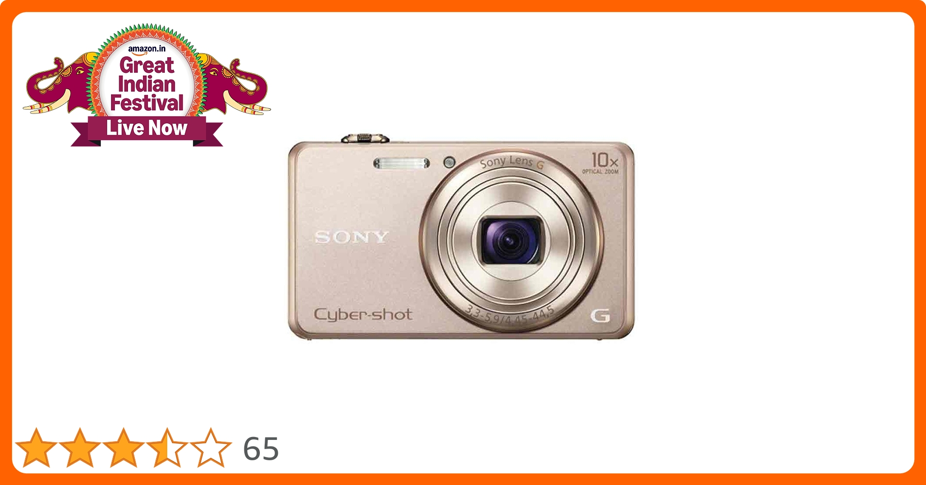 Buy Sony DSC-WX200 18.2MP Point and Shoot Digital Camera