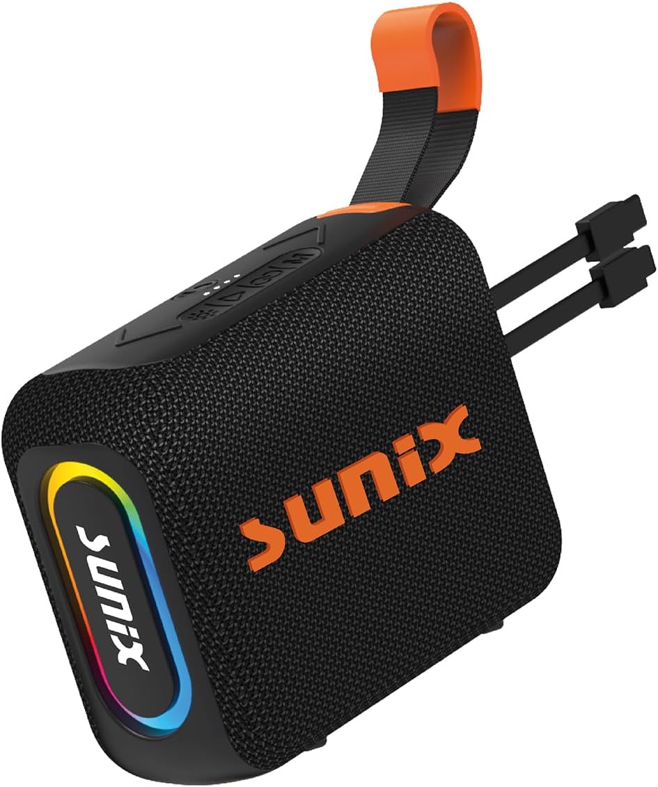 Sunix 5000 Mah Powerbank Özellikli Taşınabilir Bluetooth Hoparlör BTS-400