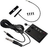 Vista 1 de Bass 1 violín pickup Set violín ecualizador con Piezo Pickup Instrumento musical Accesorios para violín eléctrico piezas violín pickup micrófono