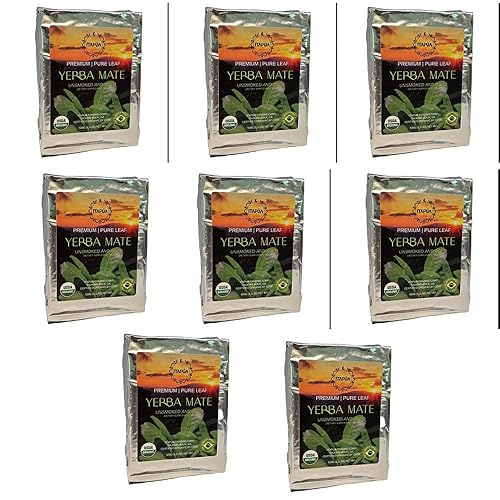 Miniatura 4 de GOYERBAMATE - Yerba mate orgánica prémium sin humo hoja pura 44lbs 44 libras