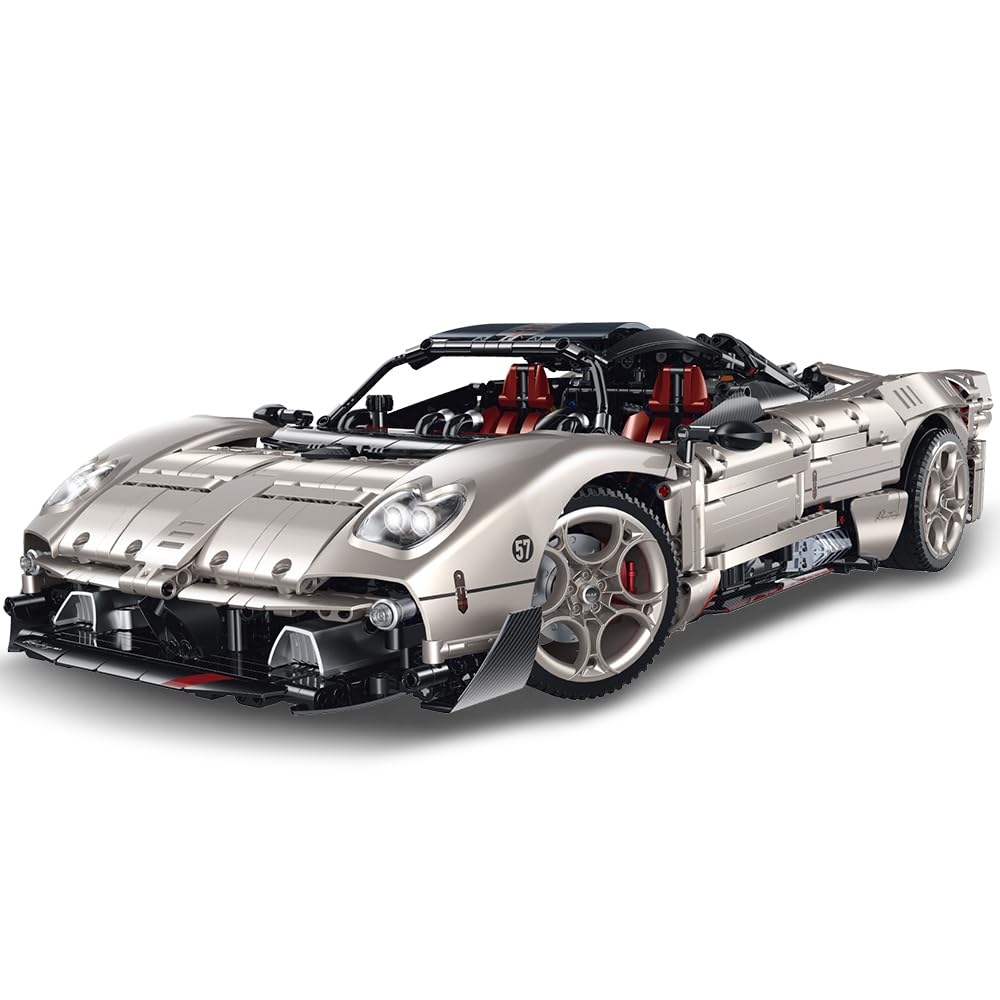 DUANT Supercar Building Blocks Set, 3314 Pieces MOC Racing Model, 1:8 Scale Sports Car Challenging Project - Construction Collection Gift for Adults — image 1