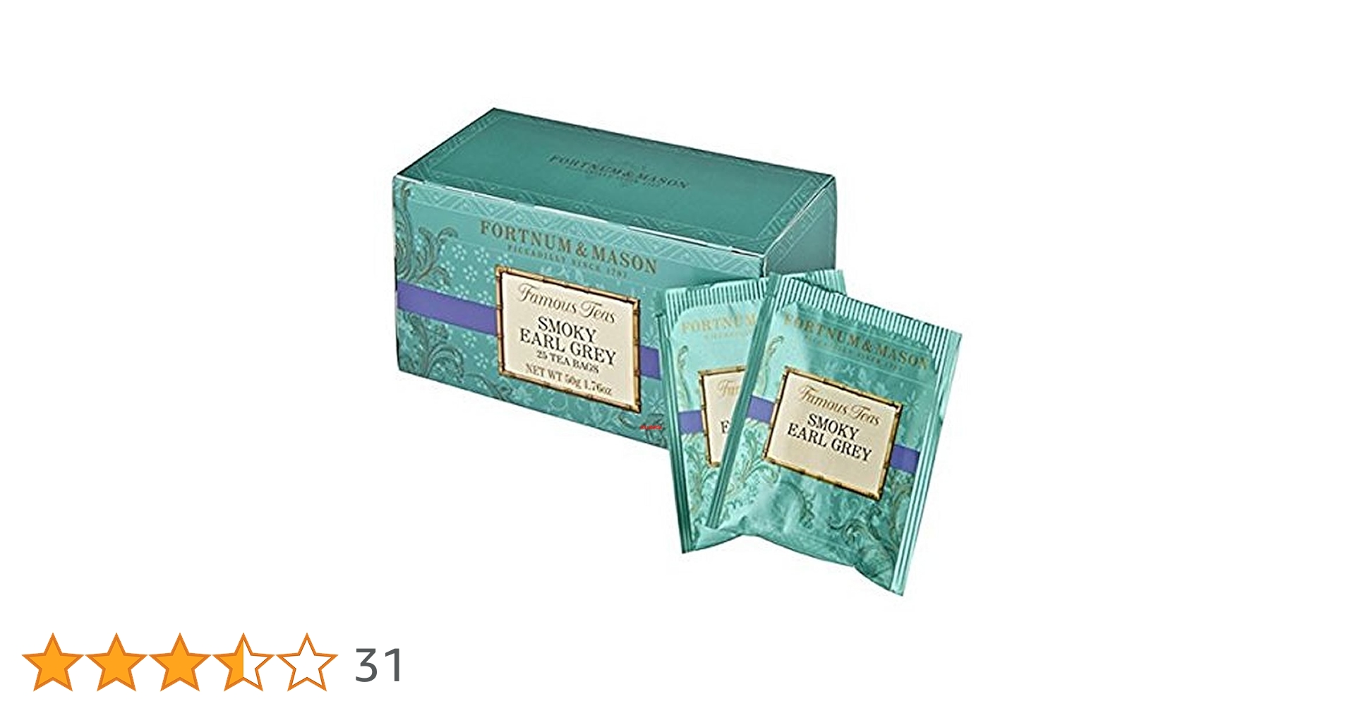 F＆M カウンテスグレー ５０個 ティーバッグ、アールグレイ　50個ティーバッグ Amazon.co.jp: 英国 Fortnum&Mason (フォートナム＆メイソン