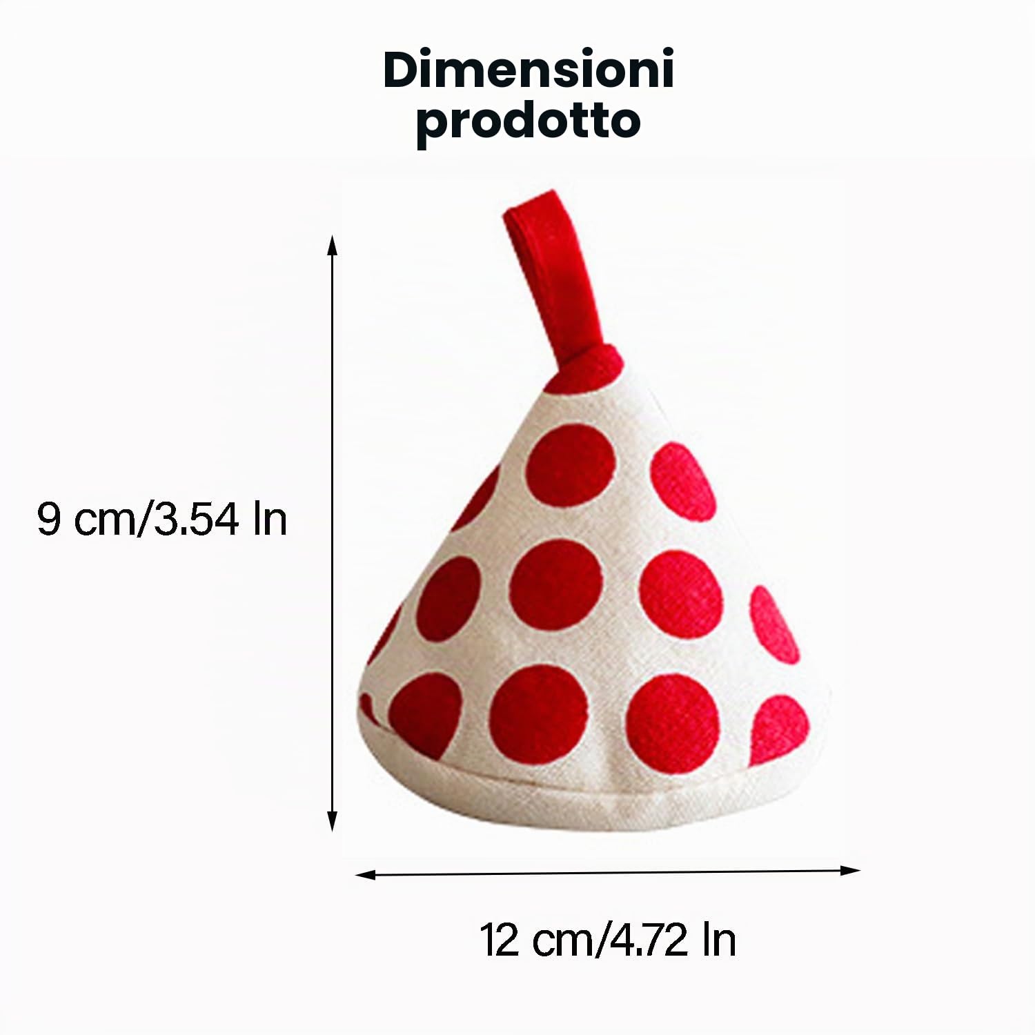 4 Pezzi Mini Guanti Da Forno Cotone De Triangolo Guanti Da Cucina Addensare Presine Da Cucina De Triangolo Guanti Da Forno Conici Presine Cappuccio Da Cucina