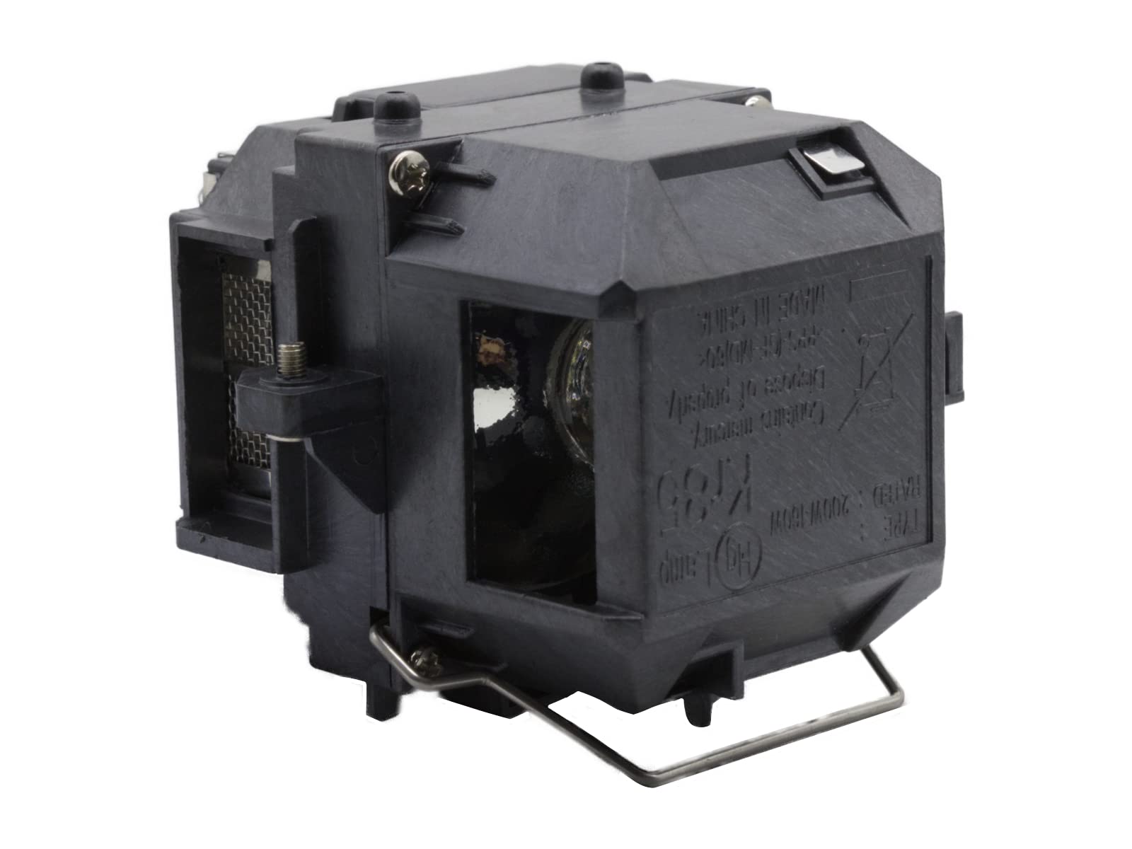 lampe de rechange compatible avec EPSON ELPLP54, V13H010L54 pour Epson EH-TW450, EMP, série EB, série PowerLite, série EX, lampe de rechange avec boîtier, 200W