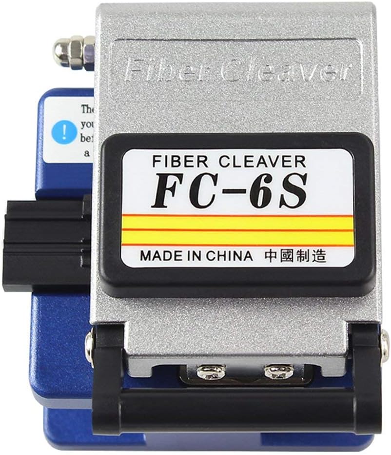 FC-6S Optical Fiber Cleaver FTTH Fiber Tool Optic Cable Cutter Knife Cutter Tools Metal Material Cold Connection Tool Fiber Equipment Used in FTTH