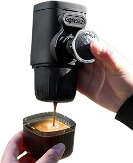 Portable Coffee Maker - Travel Coffee Machine - Manual Coffee Grinder for Outdoor Car Camping | Portabel kaffebryggare för camping För Resor, Camping Och Utomhusbruk, Bilen Och Köket