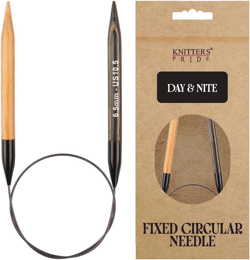 Knitter’s Pride Day & Nite Fixed Circular Needles 32"" (80cm) – US Size 10.5 (6.5mm)