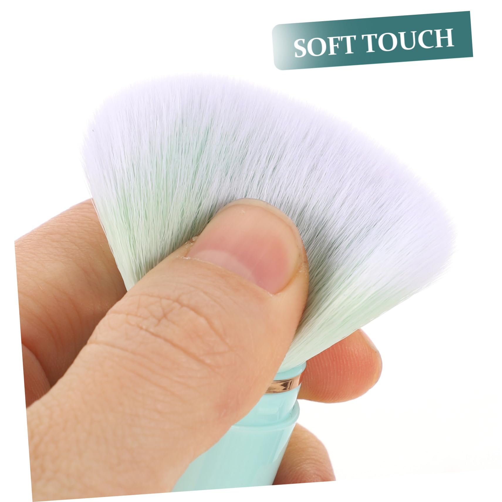 MAGICLULU 4er-set Make-up-pinsel-set Mit Drehbarer Aufbewahrung 6-in-1-mischpinsel Reise-make-up-tools Für Frauen Rougepinsel Loser Pinsel