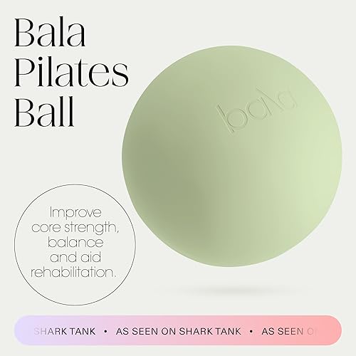 Miniatura 2 de Bala Non-Weighted Exercise Ball - 8" Yoga Ball for Barre, Stretching, Strength & Core Training - Small Pilates Ball Workout Accessory with Mini Pump