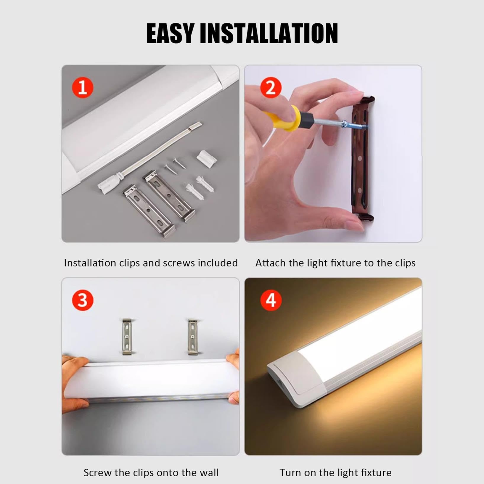 Oświetlenie sklepowe LED 4FT 40W Świetlówki LED 120cm Lampa LED do szafy