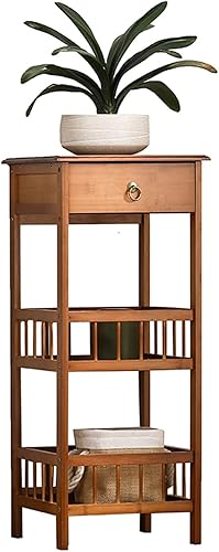 Soporte base para bonsái de 3 niveles para plantas en maceta, estante para interiores y exteriores, estante de exhibición para patio, balcón, sala disponible en Yaxa Colombia