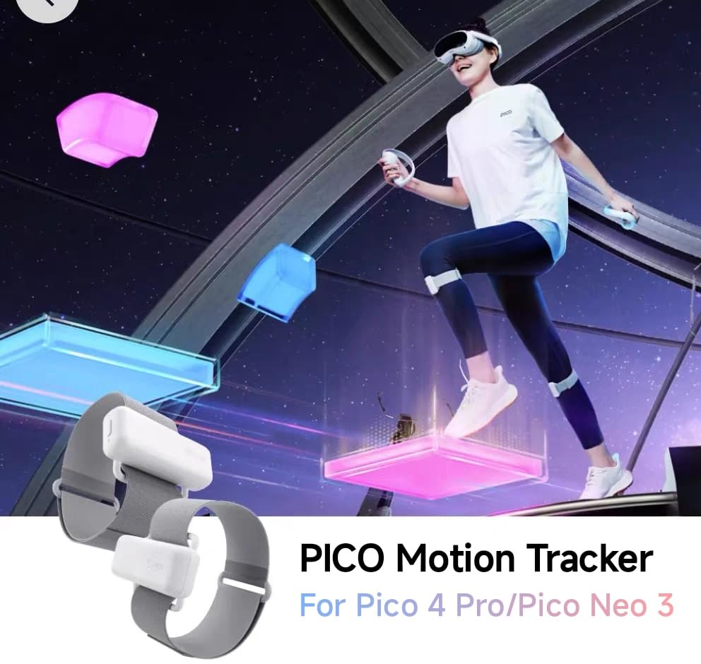 PICO 4 ＋PICO Motion Tracker VR Amazon.com: Pico Motion Tracker for Pico 4 Pro/Pico 4 / Pico Neo 3