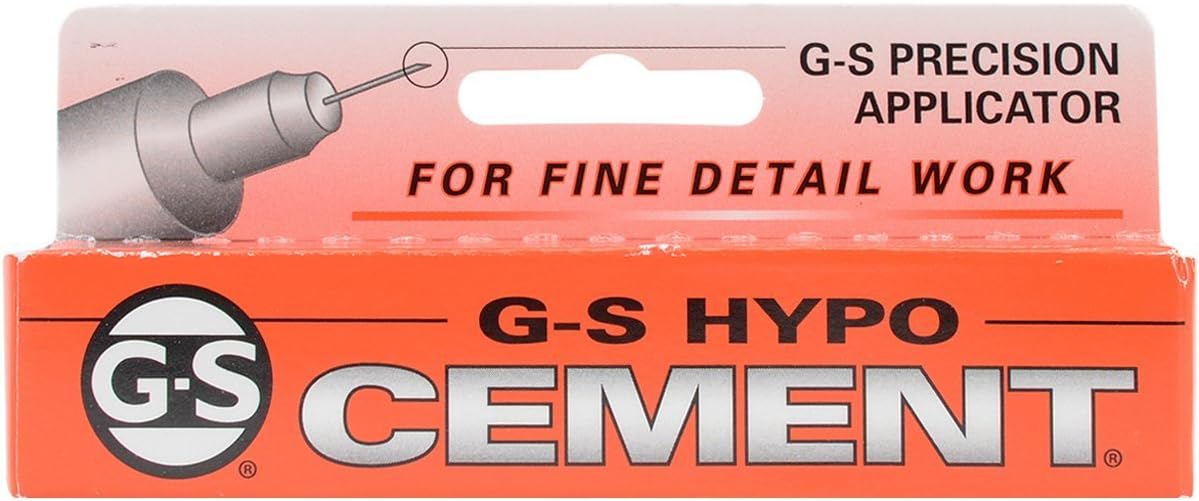 G&S Hypo-Tube Jewelers Cement Clear 1/3 oz