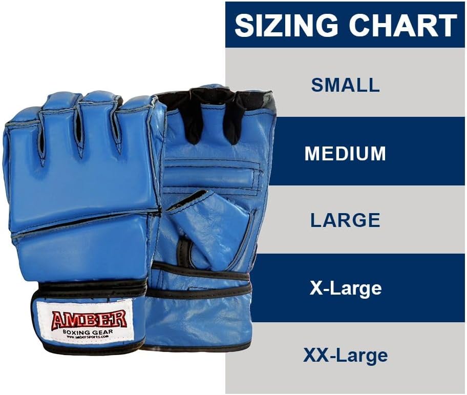 Premium Grappling Gloves for MMA Leather, Enhanced Grip, Excellent Wrist Support, Breathable Comfort - Ideal for Grappling and Clinch Fighting