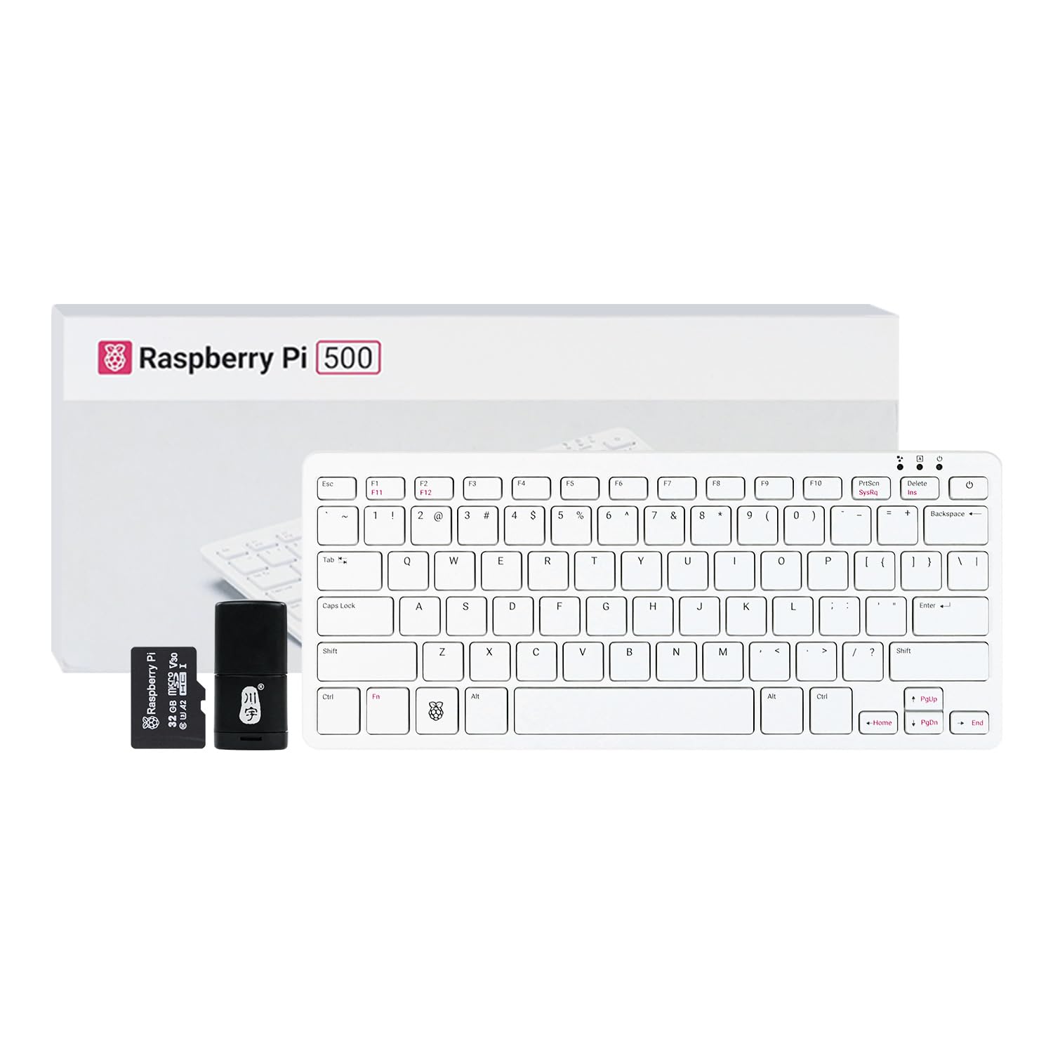 Amazon.co.jp: Pi 500，キーボードキットデスクトップパソコン（US