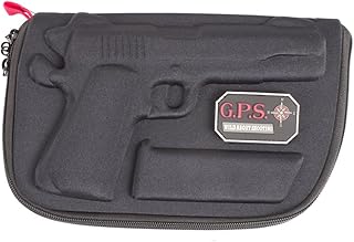 G. Outdoor Products G.P.S. GPS-908PC Pistol Case Compression Molded 1911, One Size,Black