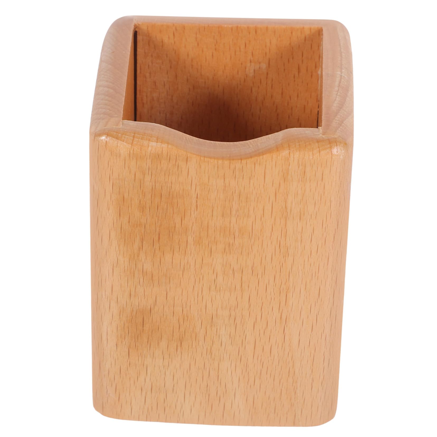 Uonlytech 5 Pièces Organisateur de Stylos de Hêtre Support de Multifonctionnel pour Crayons et Pinceaux Rangement Élégant et Pratique pour Maison