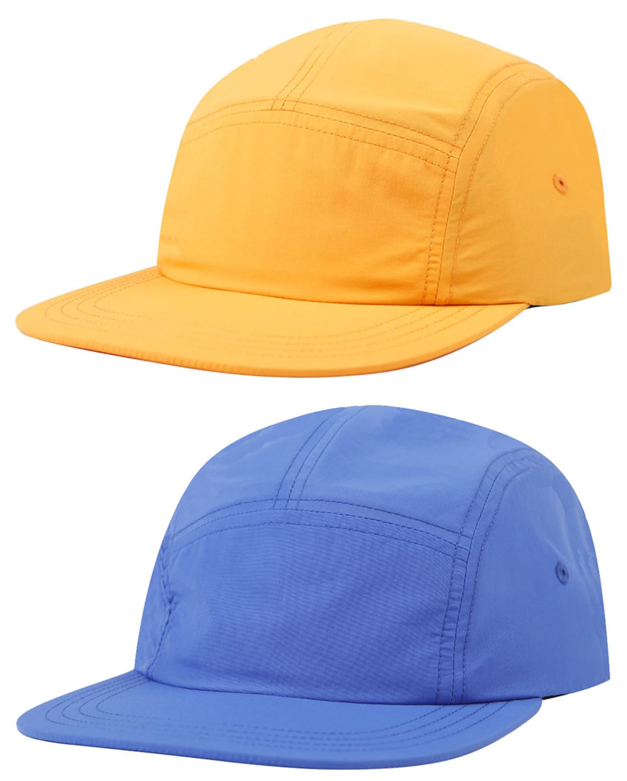 COOLSOME 5 Panels Hat Basic Daily Wear Breathable Quick Dry Cap