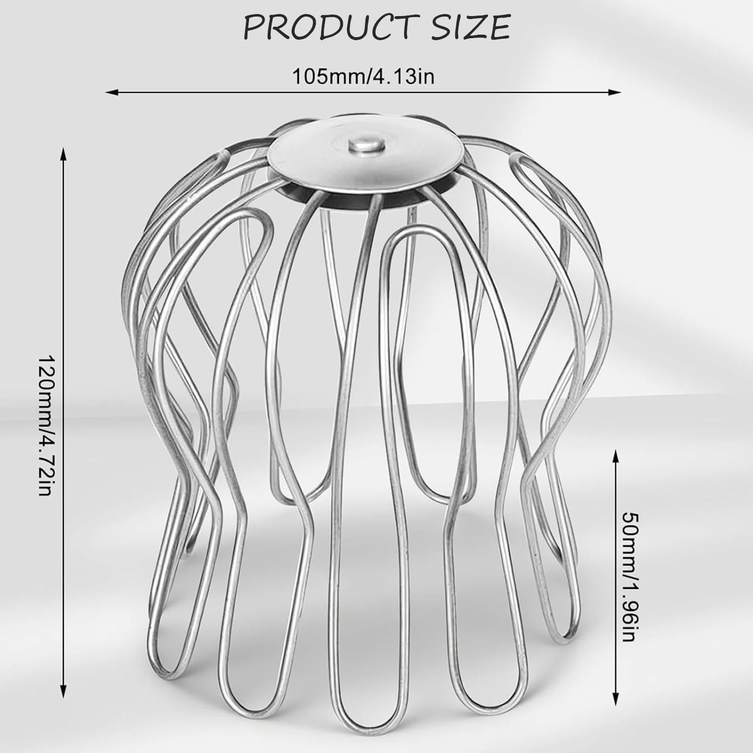 Protection Anti-Feuilles Gouttières, Gouttières Galvanisées, Gouttières Réglables De 90 à 100 Mm, Filtre Gouttiere, Crepinette Gouttiere, pour PVC Tuyau De Descente (4, Argenté)