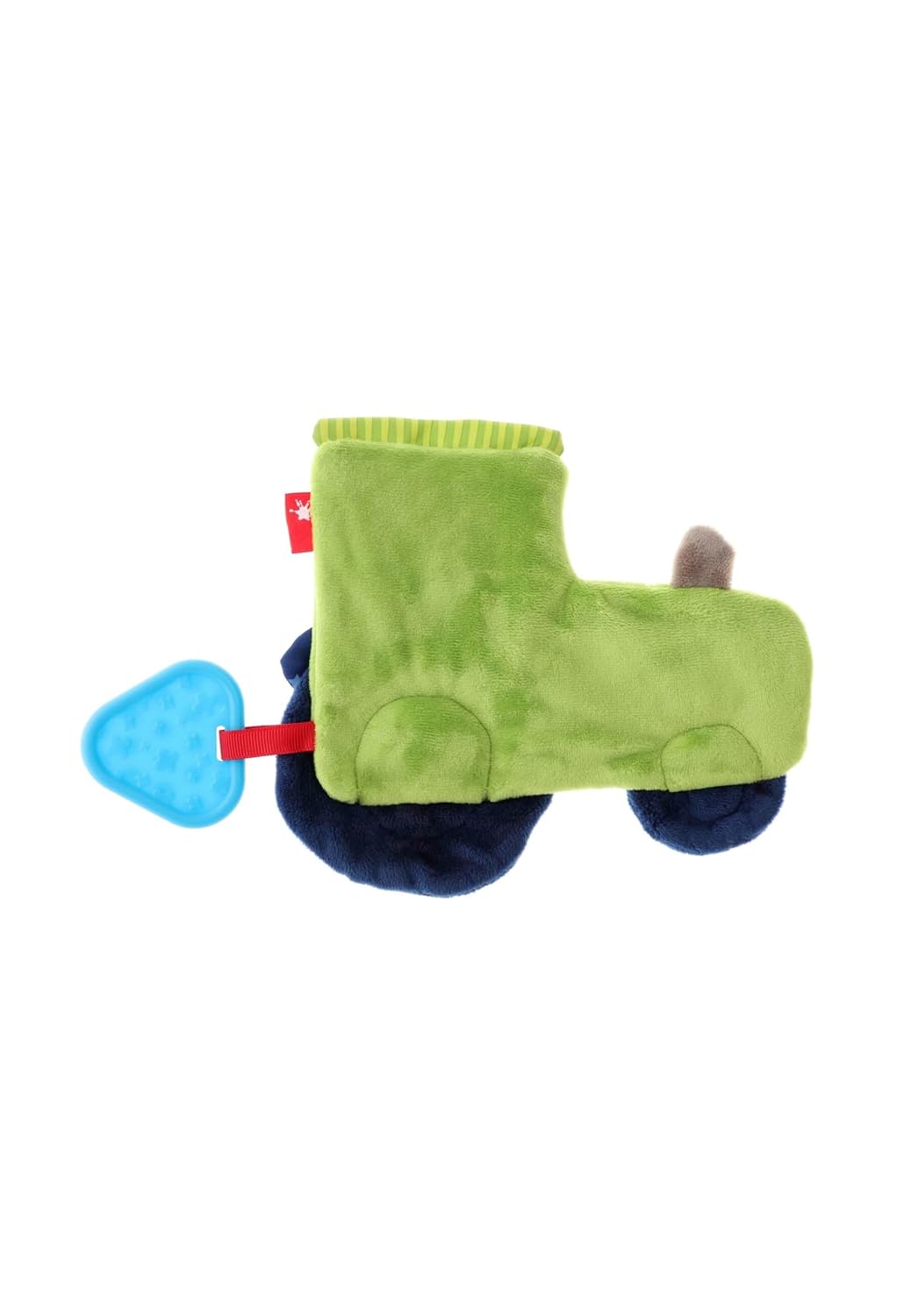sigikid, Mädchen und Jungen, Aktiv-Knistertuch, Traktor, Grün/Blau, 42301