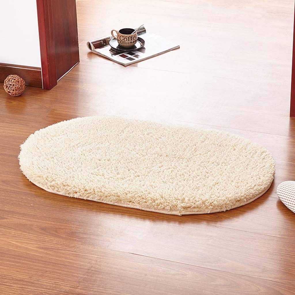 Tapis de bain cuisine antidérapant et absorbant format ovale