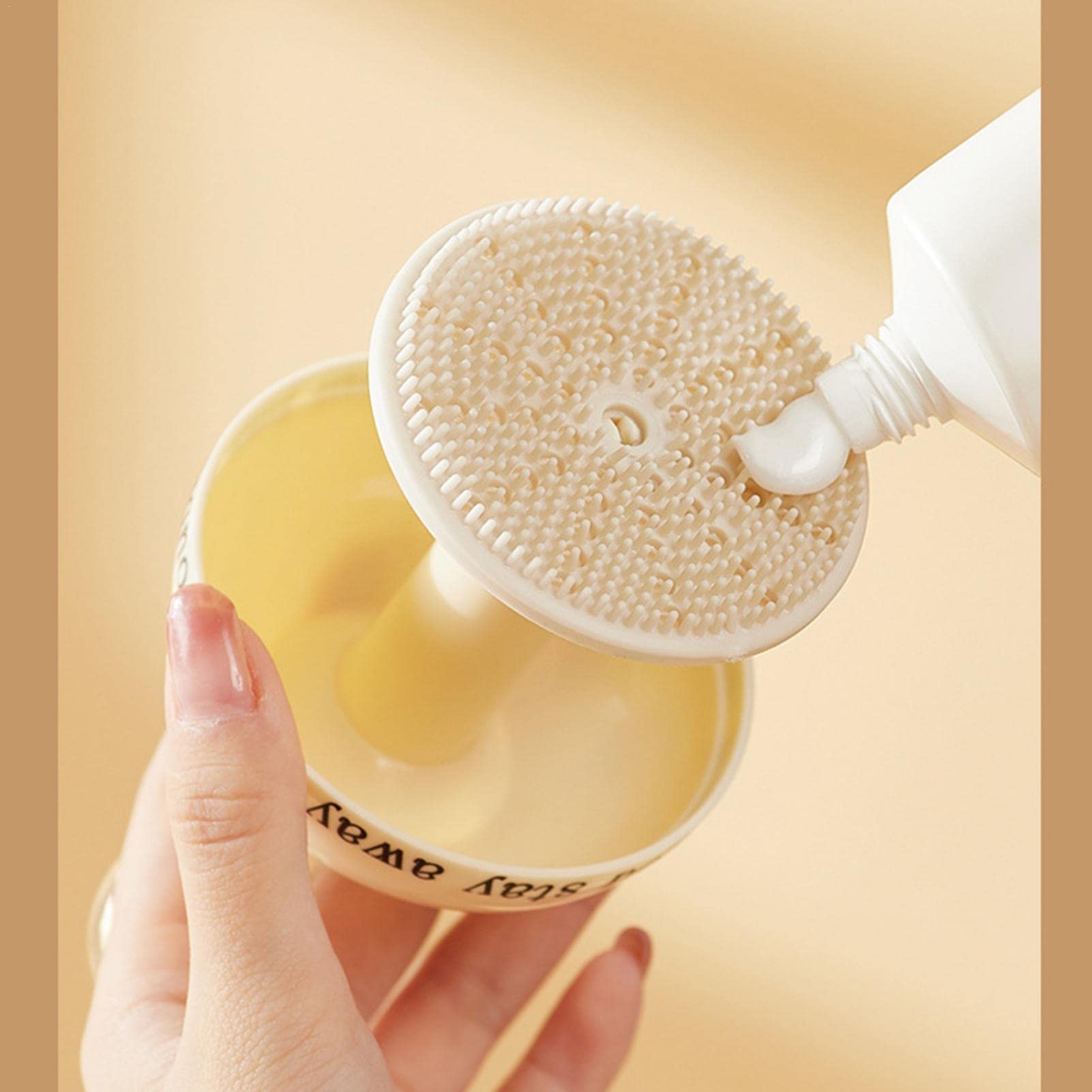 Schiumatore Automatico Per Sapone E Shampoo – Smashing Erogatore Con Pulsante A Rimbalzo, Per Bagno, Cucina E Ufficio (Verde, 7.6x7.6x18 Cm) - 5