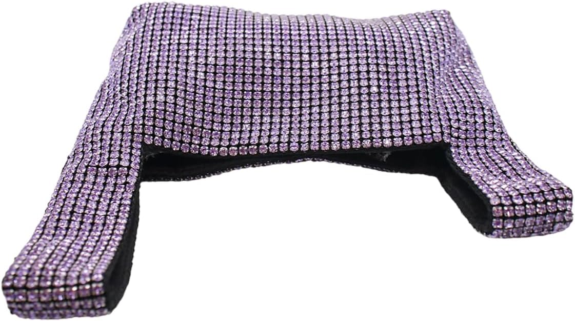 UMREN Rhinestones Clutch Purse for Women - Sparkly Rhinestones Pouch Evening Handbag Crystal Clutch Diamond Crossbody Bag