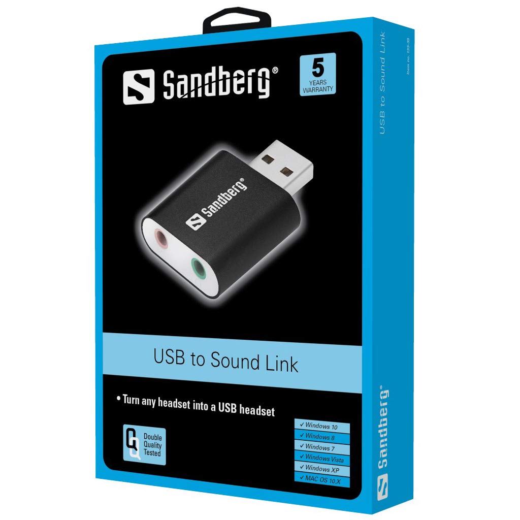 Sandberg Sandberg USB to Sound Link