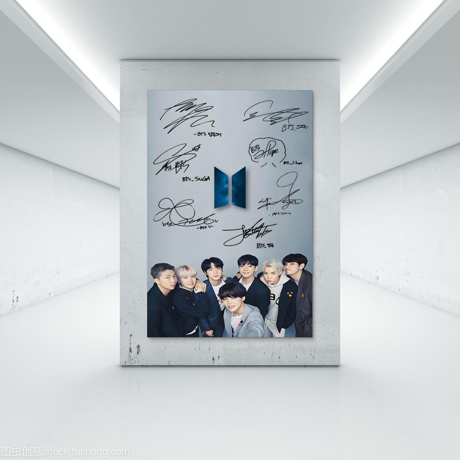 BTS 『BEHIND』　サイン入りポスター BTS 『BEHIND』 サイン入りポスター BTS 『BEHIND』 サイン入り