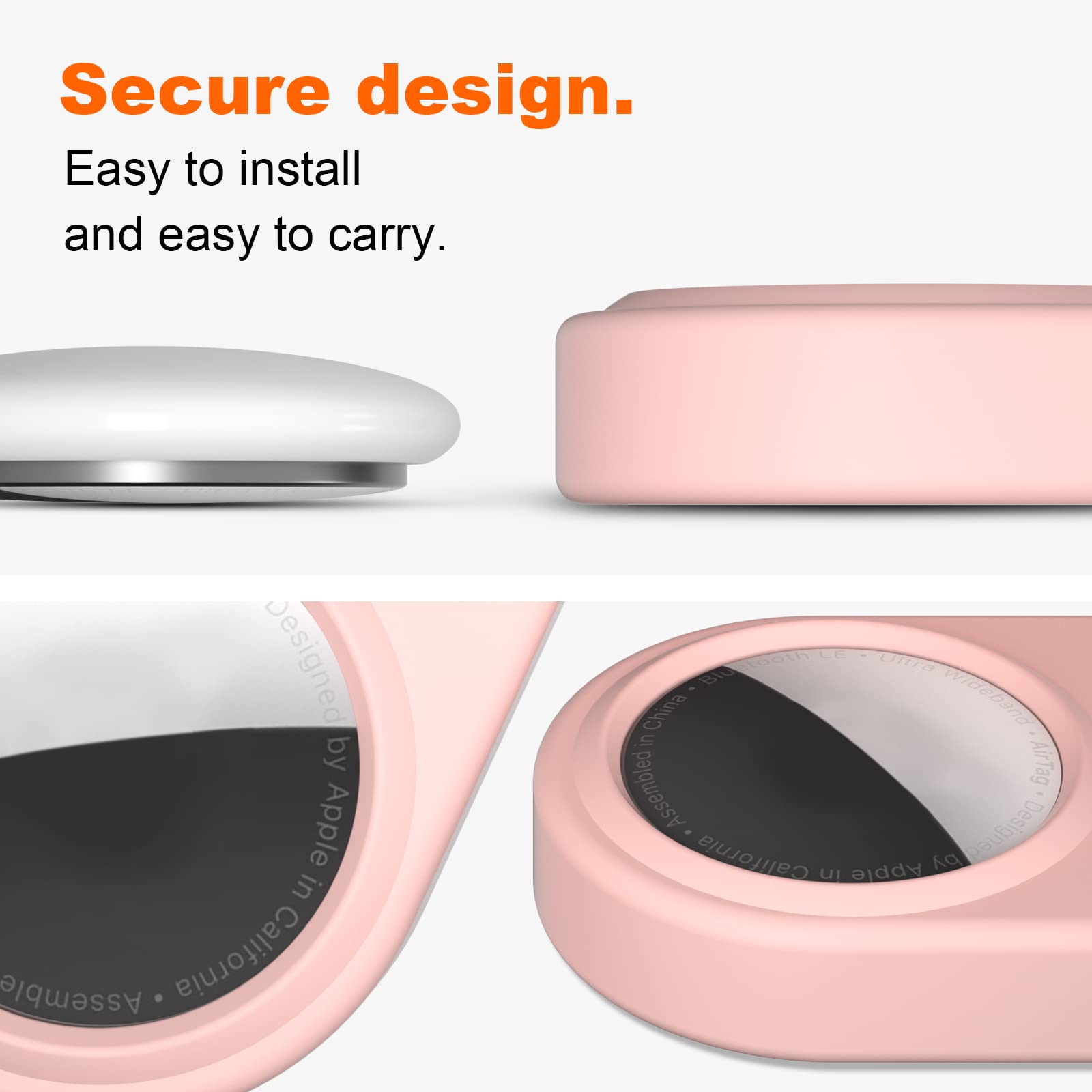 Amazon.co.jp: Amniau Apple AirTagケース AirTagホルダー用 シリコン