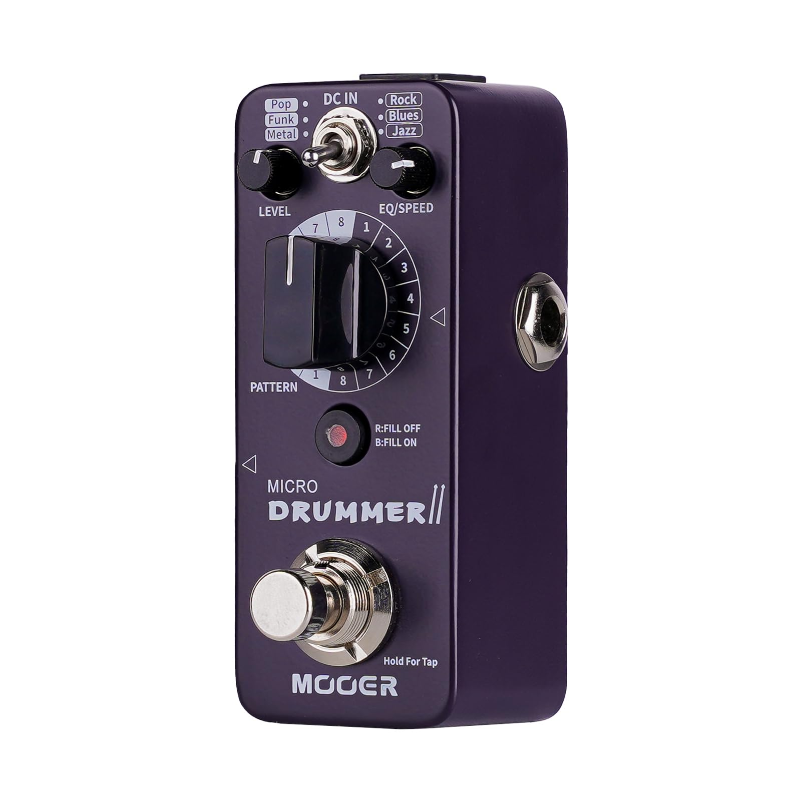 Mooer Micro Drummer II - Drum Machine Pedal