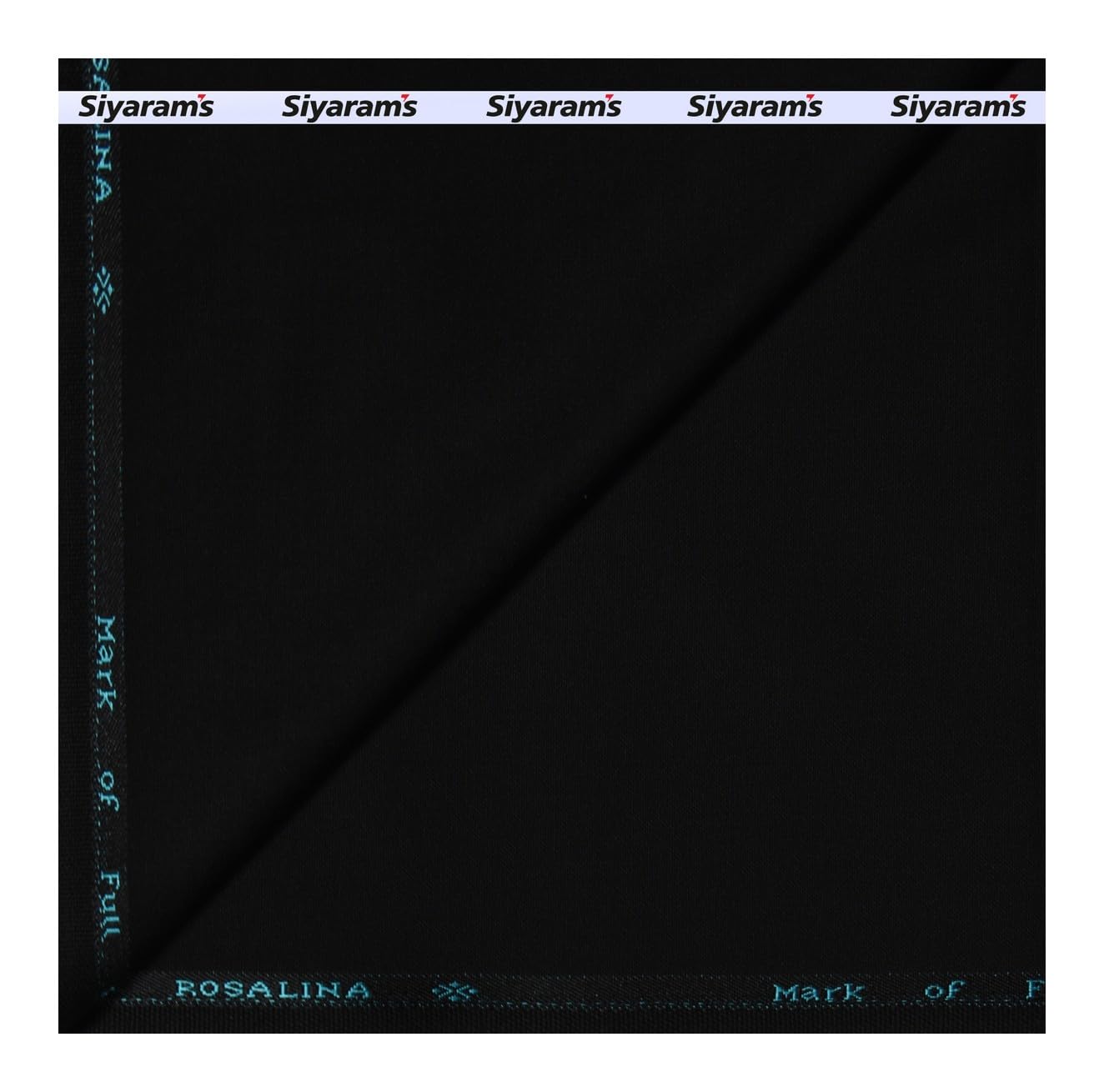 SIYARAM's BLACK POLY BLENDED UNSTITCHED SUIT FABRIC-3MTS / VV7253-picture-50