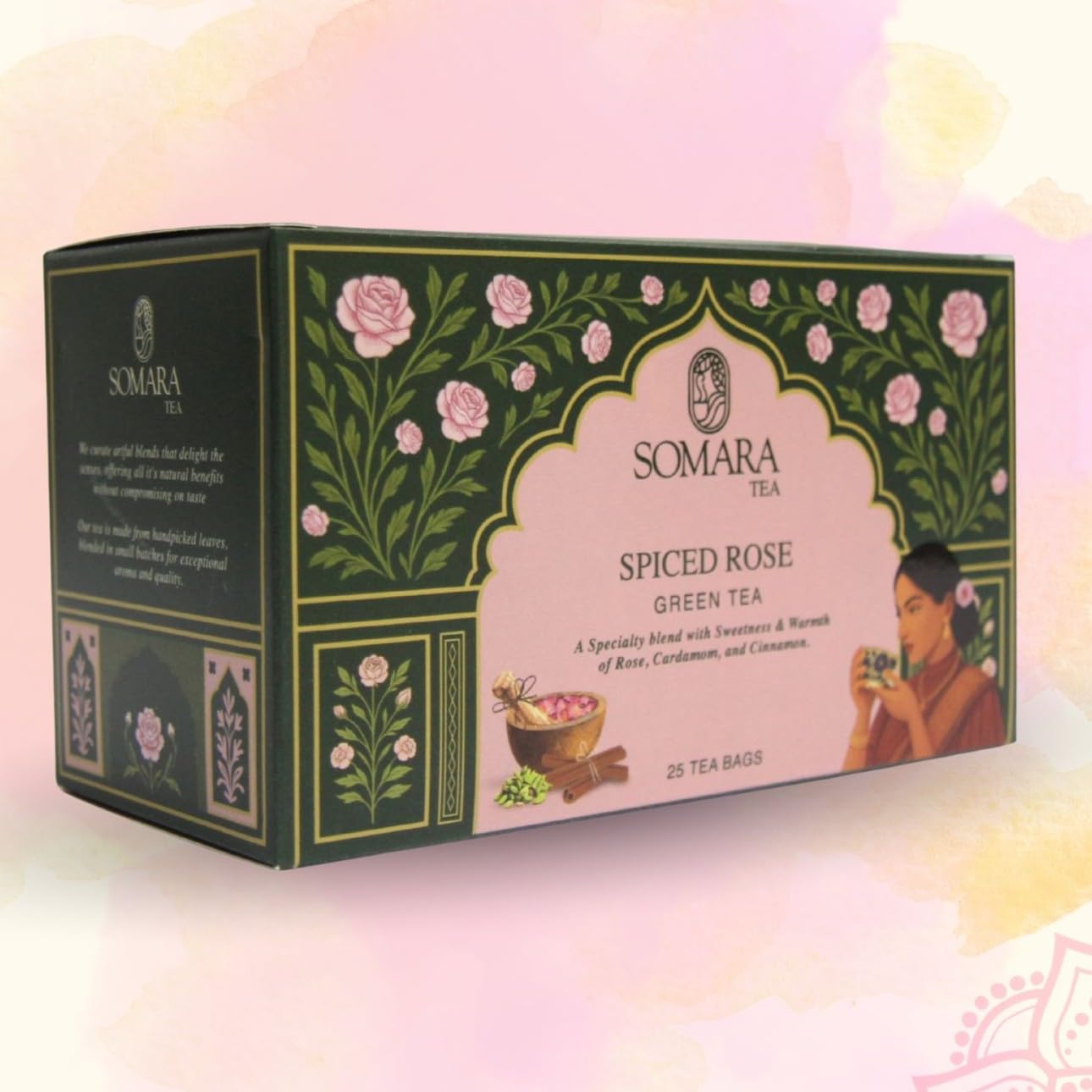Spiced Rose Green Tea with Cardamom and Cinnamon — Amazon image 7