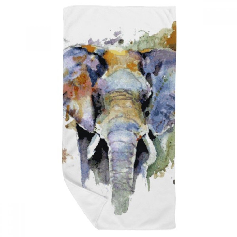 Serviette de toilette éléphant fini les tissus rêches qui irritent la peau